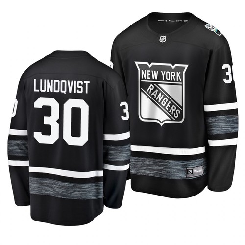 Rangers Henrik Lundqvist Trikot Schwarz 2019 NHL All-Star